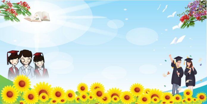 Background tốt nghiệp mầm non