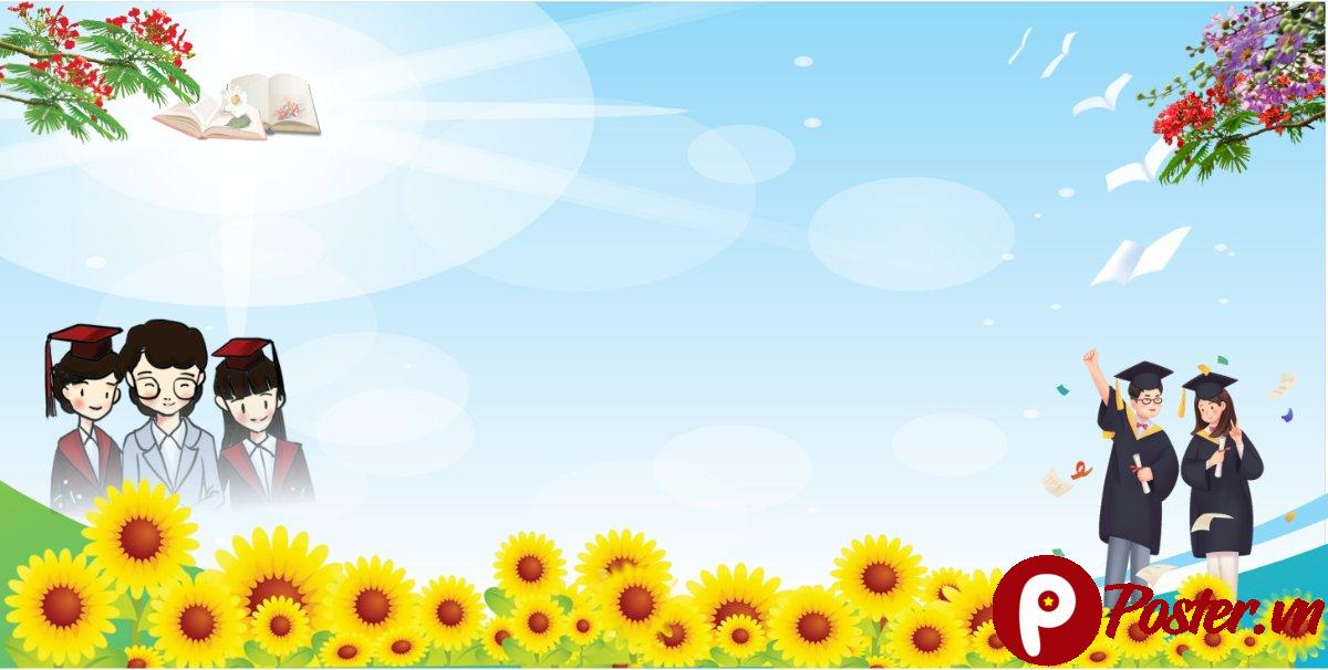 Background tốt nghiệp mầm non