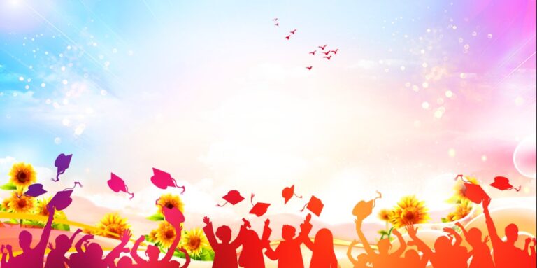 Background tốt nghiệp mầm non