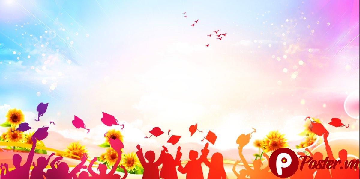 Background tốt nghiệp mầm non