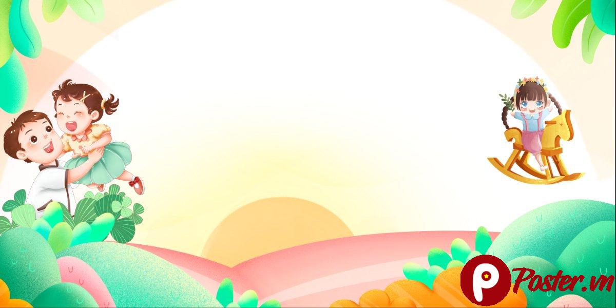Background Trẻ Em Mầm Non Vector - Chi tiết 4
