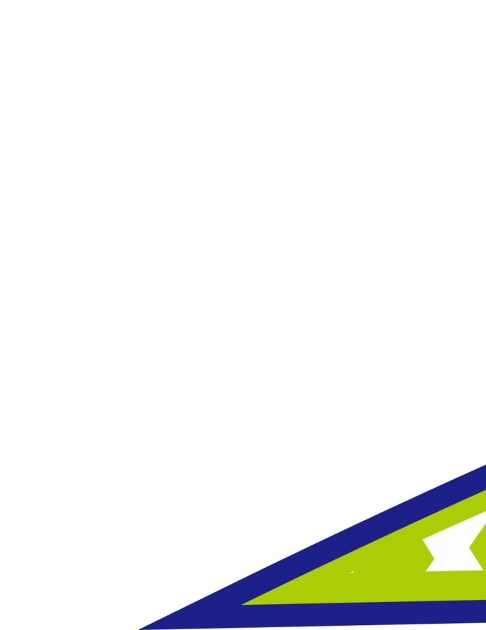 Background vector hiện đại phong cách tối giản màu xanh lá và xanh dương