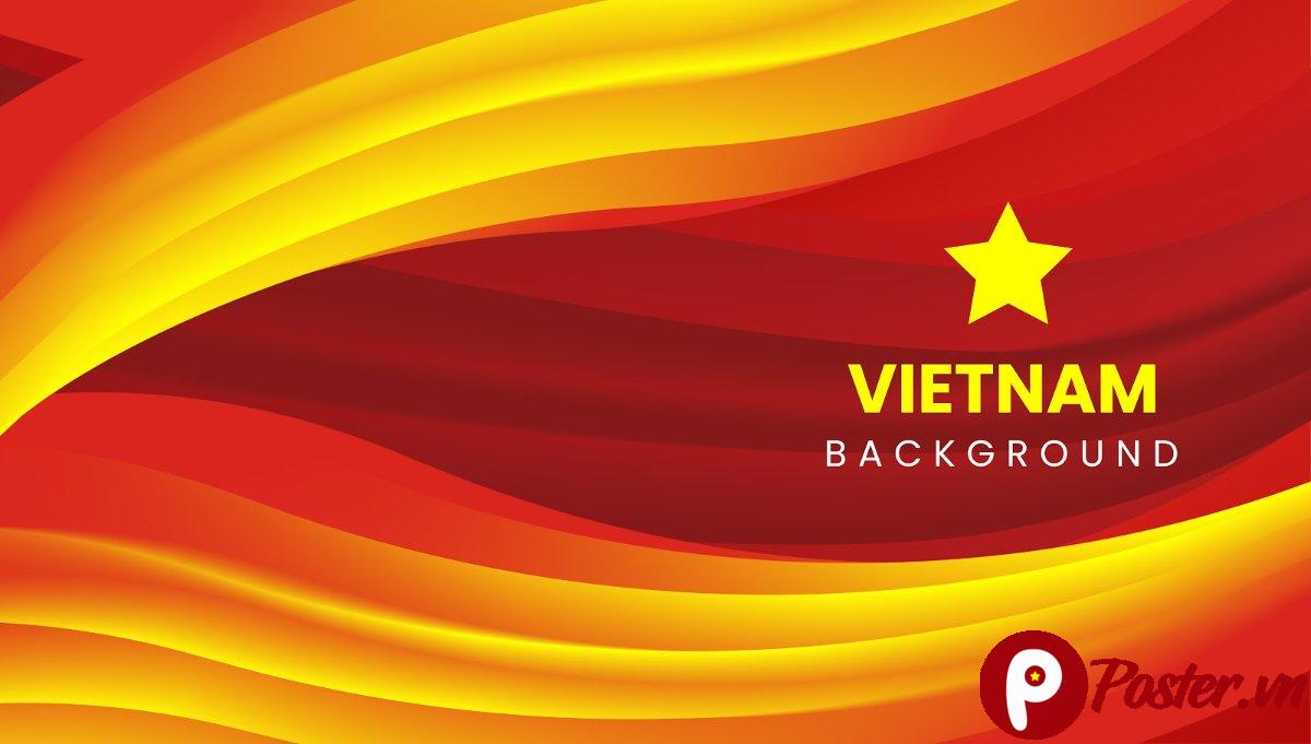 Background Việt Nam Vector Đỏ Vàng