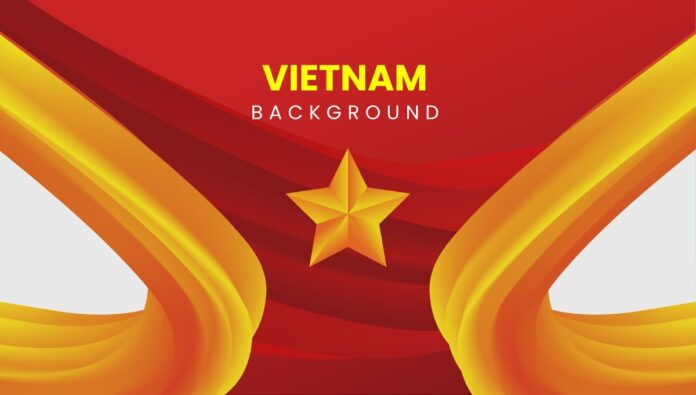 Background Việt Nam Vector Đỏ Vàng