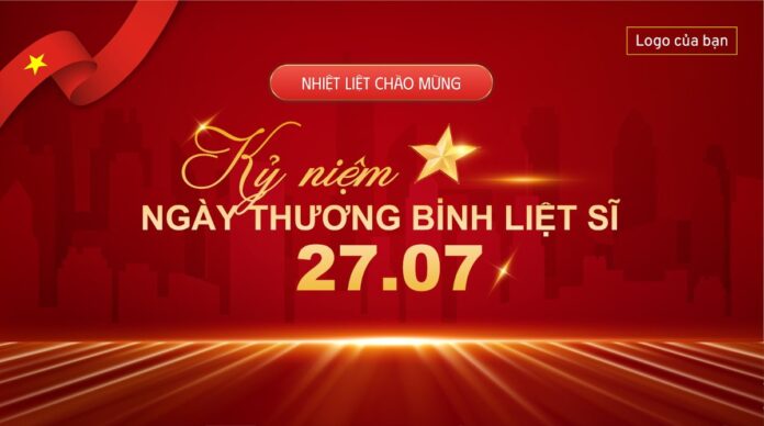 Banner 27/7 Ngày Thương Binh Liệt Sĩ