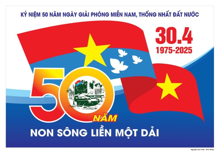 Banner 30/4/1975-2025 Vector