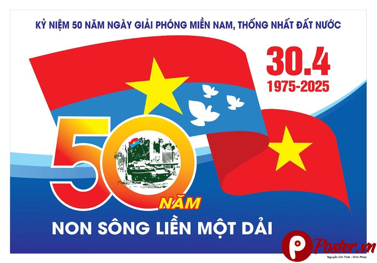 Banner 30/4/1975-2025 Vector