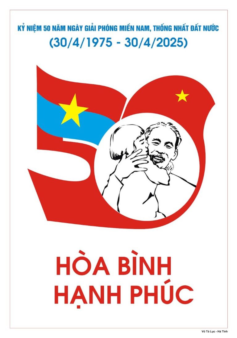 Banner 30/4/1975 - 30/4/2025 Vector