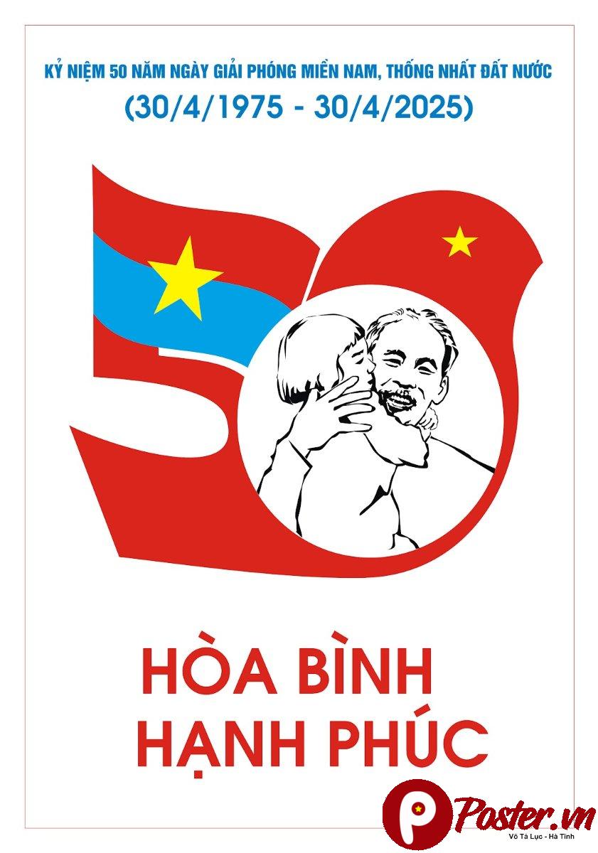 Banner 30/4/1975 - 30/4/2025 Vector