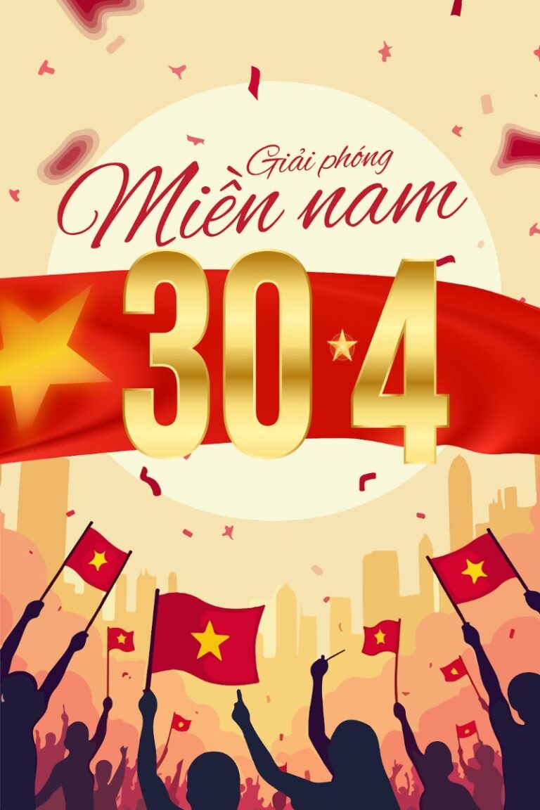 Banner 30/4 Giải Phóng Miền Nam