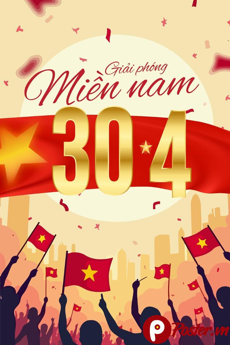 Banner 30/4 Giải Phóng Miền Nam