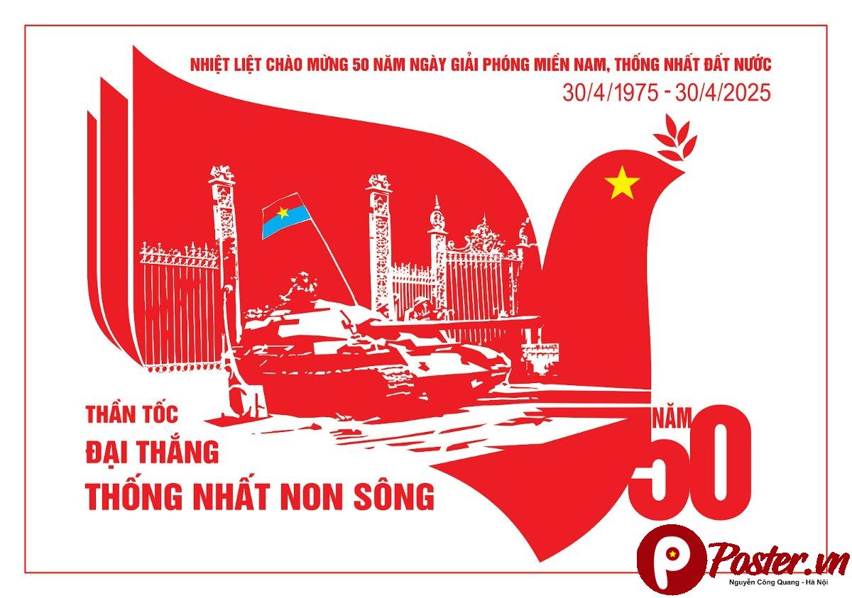 Banner 30/4 Vector 2025