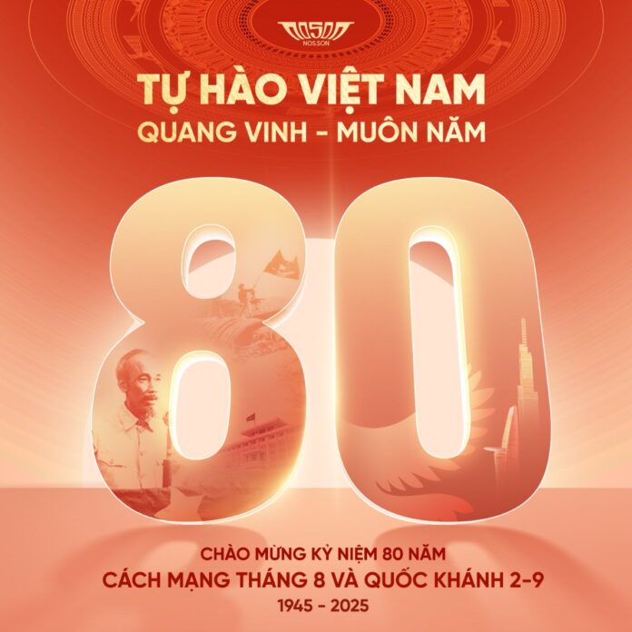 Banner 80 năm Cách mạng Tháng Tám