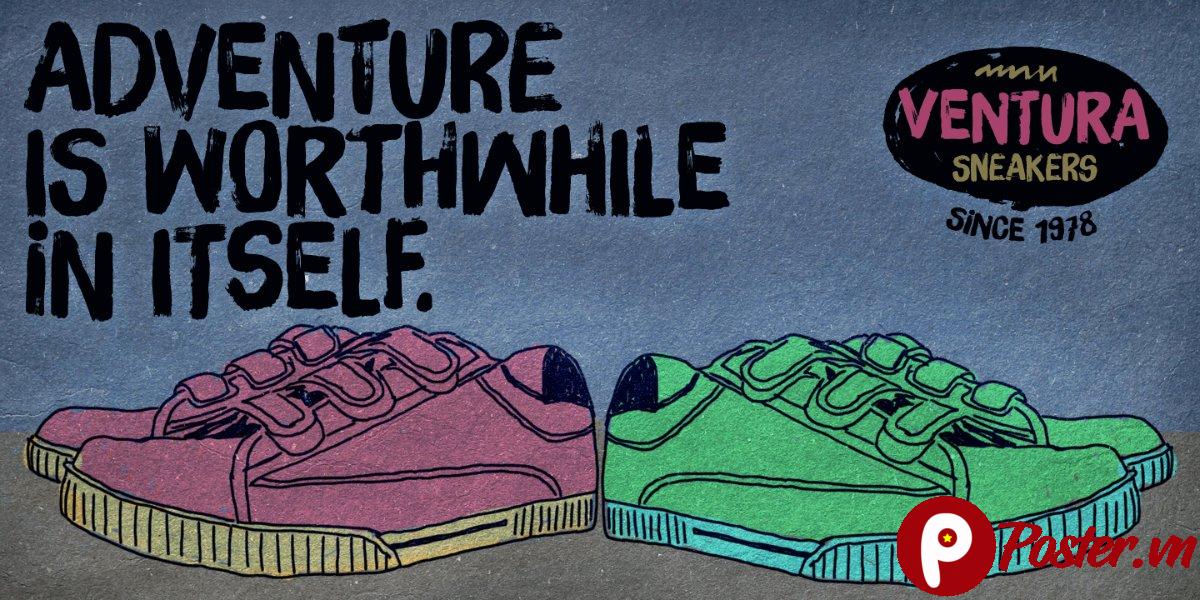 Banner Giày Ventura Sneakers