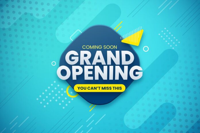Banner Grand Opening Sắp Ra Mắt