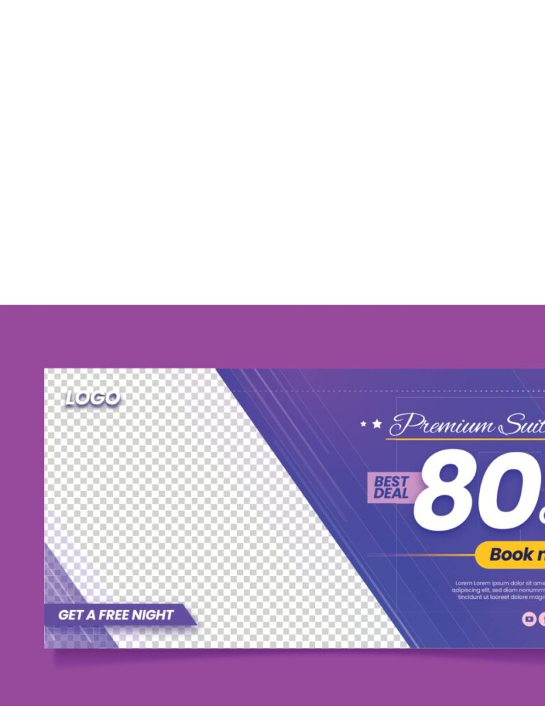 Banner khách sạn khuyến mãi