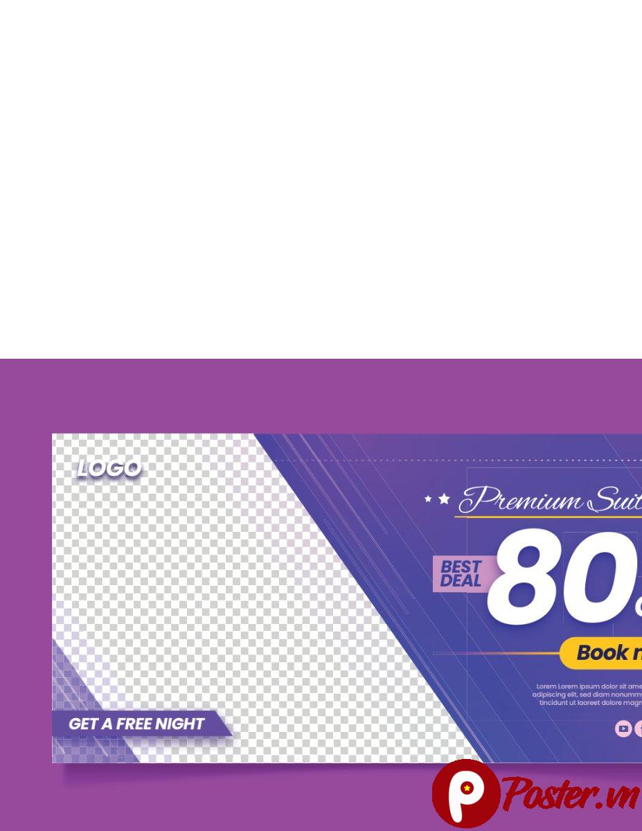 Banner khách sạn khuyến mãi