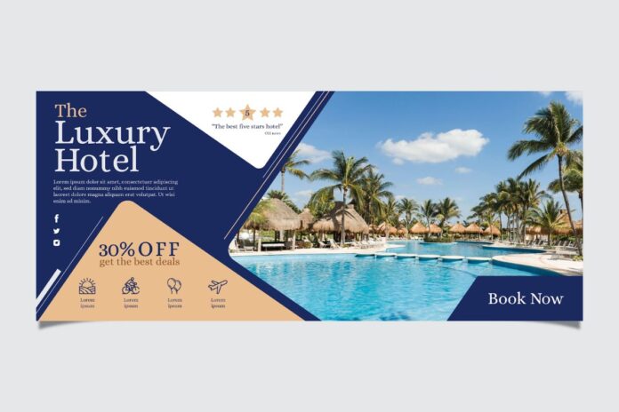 Banner khách sạn sang trọng