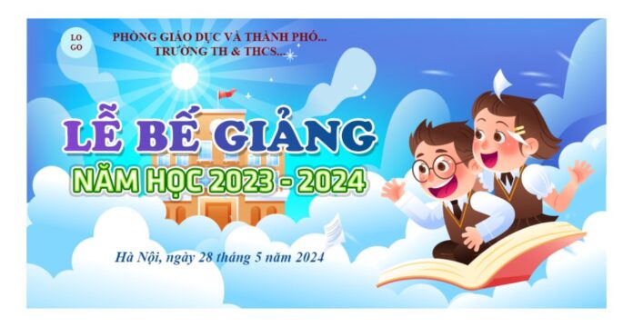 Banner Lễ Bế Giảng 2023-2024