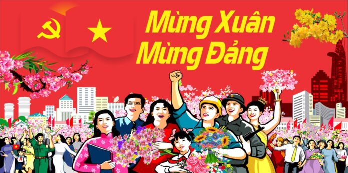 Banner Mừng Đảng Mừng Xuân