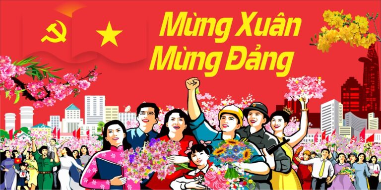 Banner Mừng Đảng Mừng Xuân