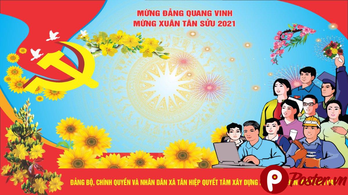 Banner Mừng Đảng Mừng Xuân
