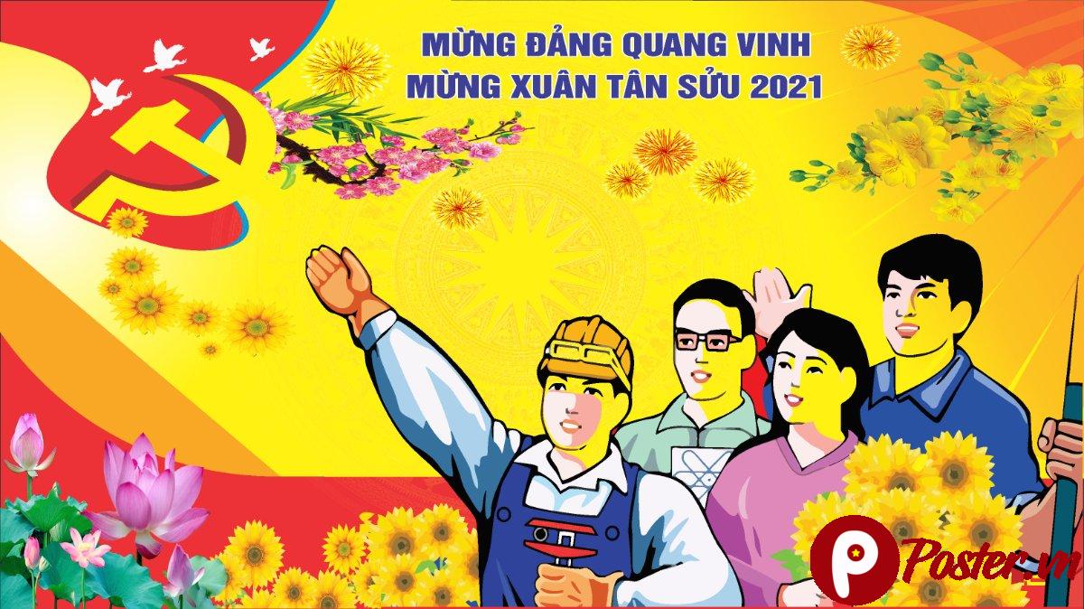 Banner Mừng Đảng Mừng Xuân