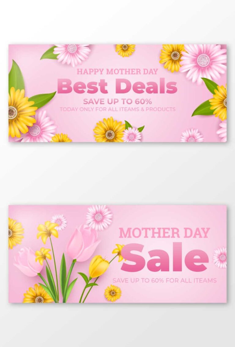 Banner Ngày của Mẹ vector