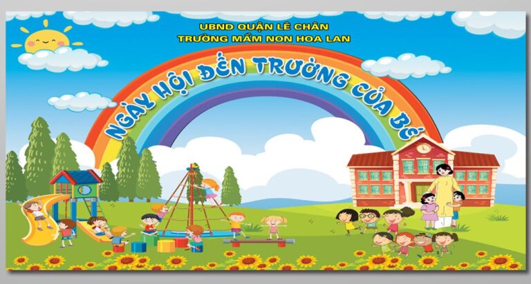 Banner Ngày Hội Đến Trường