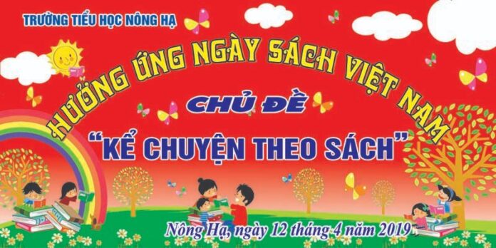 Banner Ngày Hội Đọc Sách