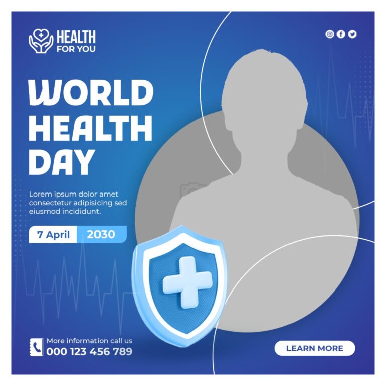 Banner Ngày Sức Khỏe Thế Giới 2030