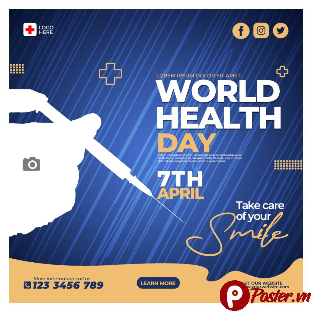Banner Ngày Sức Khỏe Thế Giới