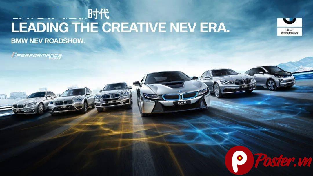 Banner quảng cáo xe hơi BMW