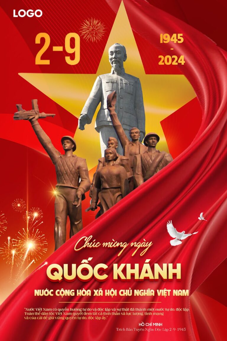 Banner Quốc Khánh 2-9 Vector