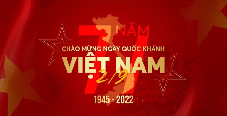Banner Quốc Khánh 2/9 Vector