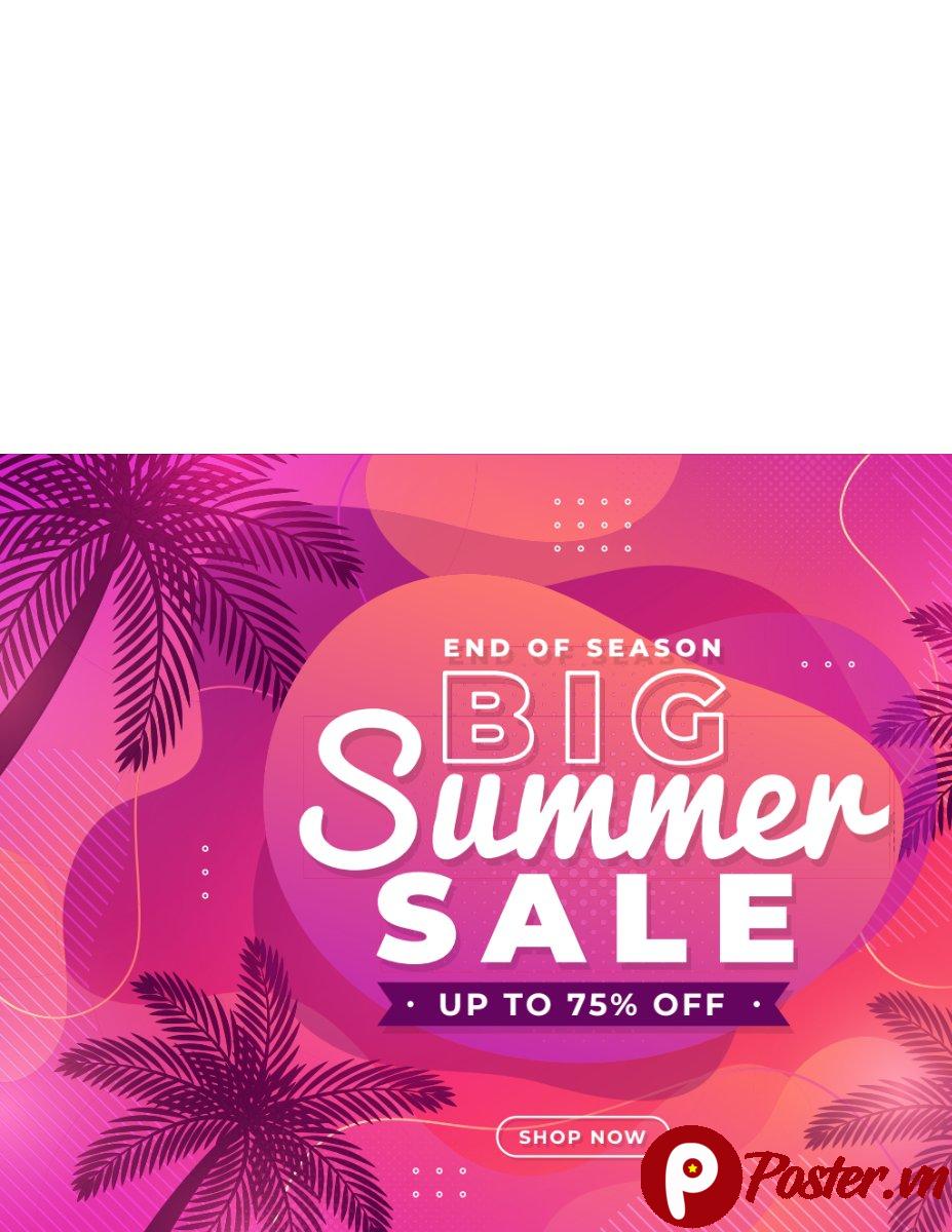 Banner Summer Sale EPS