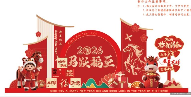 Banner Tết Giáp Thìn 2026 Vector