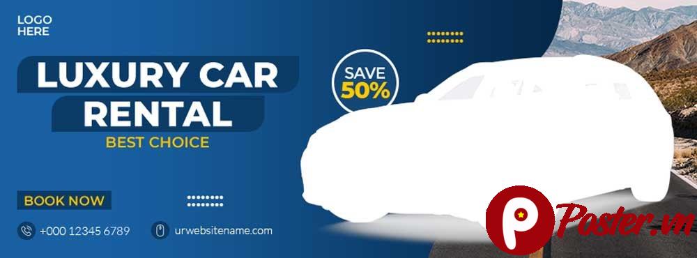 Banner thuê xe sang trọng
