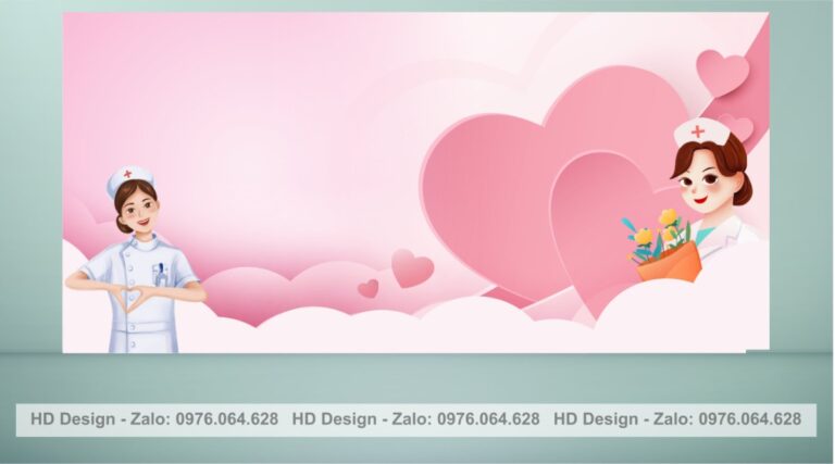 Banner y tế Happy Doctor 19 vector