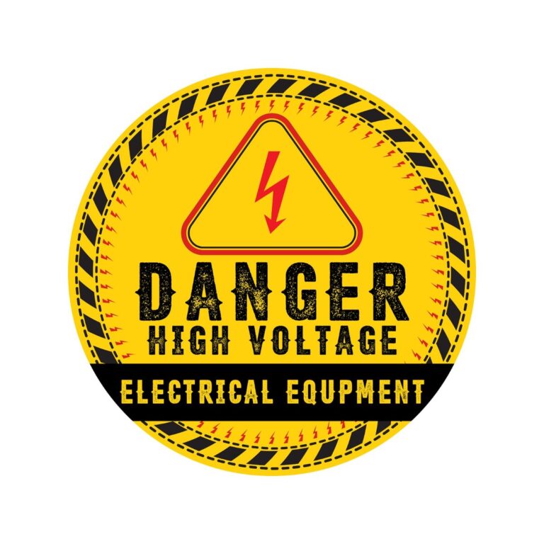 Biển báo nguy hiểm điện áp cao