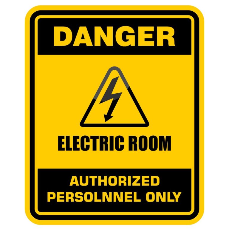 Biển báo nguy hiểm điện