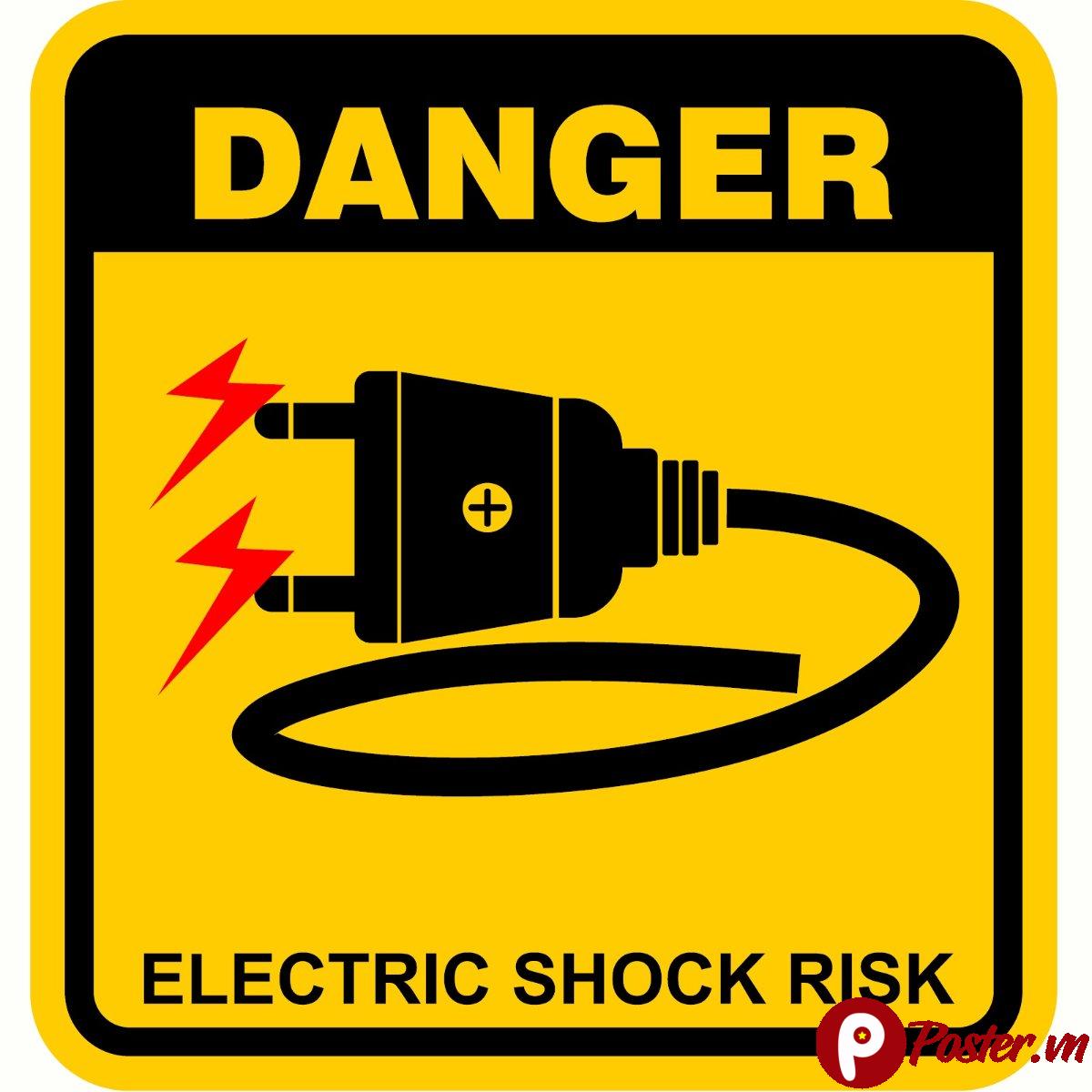 Biển báo nguy hiểm điện giật