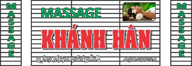Biển quảng cáo massage Khang Hân
