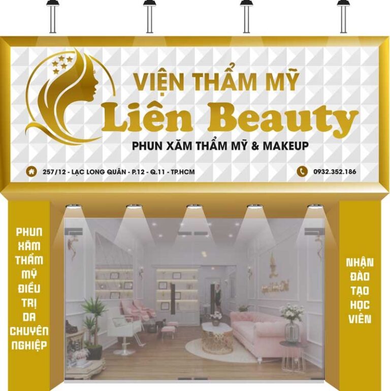 Biển quảng cáo spa beauty