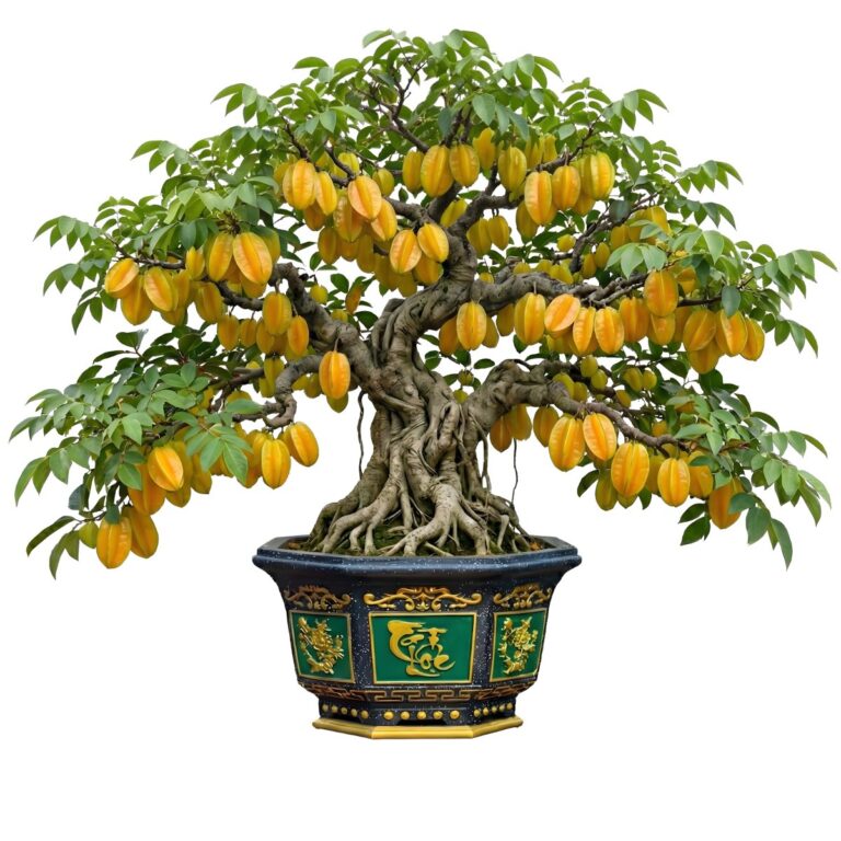 Cây khế bonsai trĩu quả