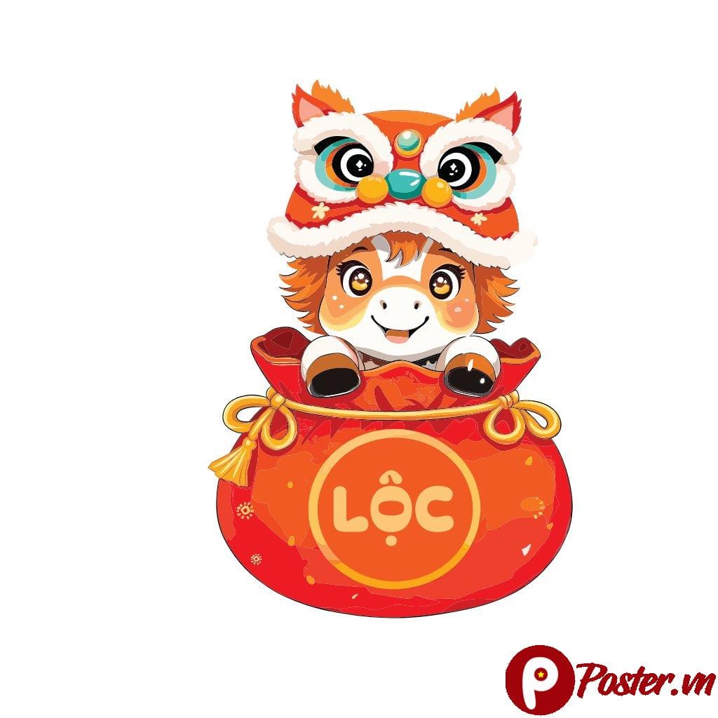 Chú Ngựa Chibi Ôm Nén Vàng Vector EPS - 1XJgweVunH7FuK9NIl5rRosT1Rt0bflwP