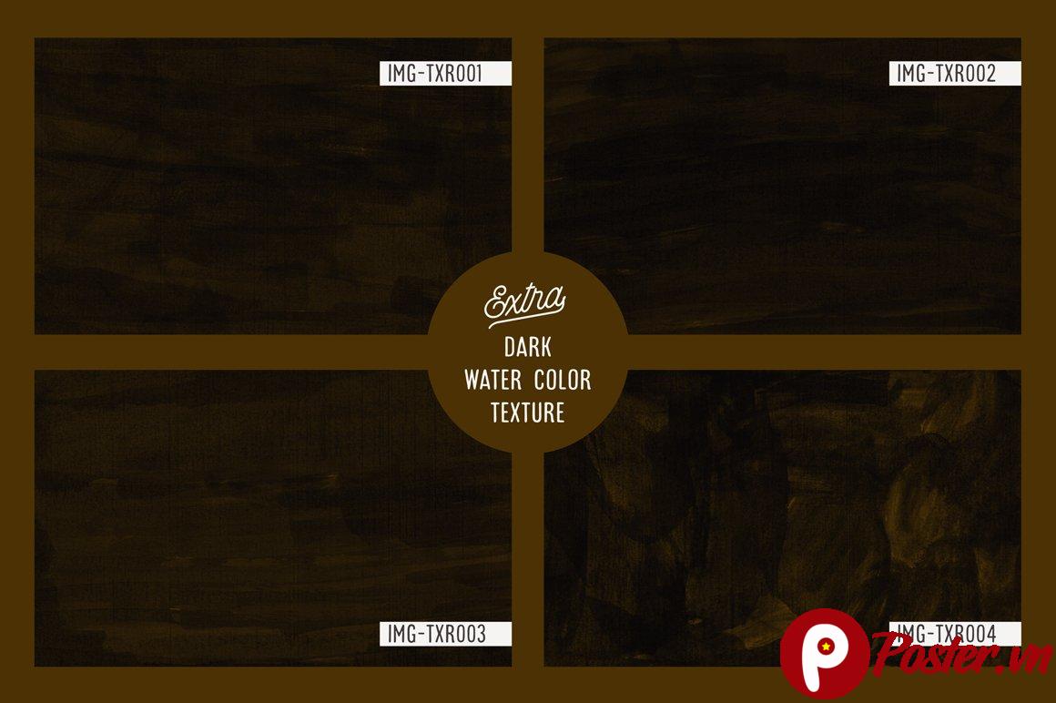 Dark Watercolor Texture