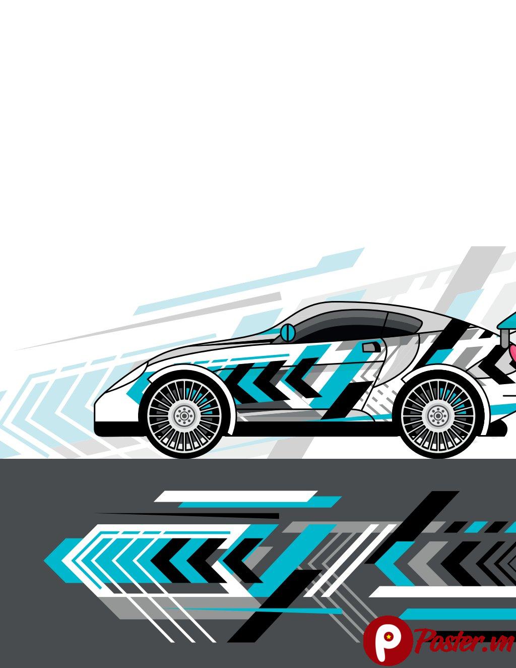 Decal Xe Tải Van Thể Thao Đẹp Vector - 18ZVEOsfVUTLTPh7H5Zxi8fxksi7kfpcT