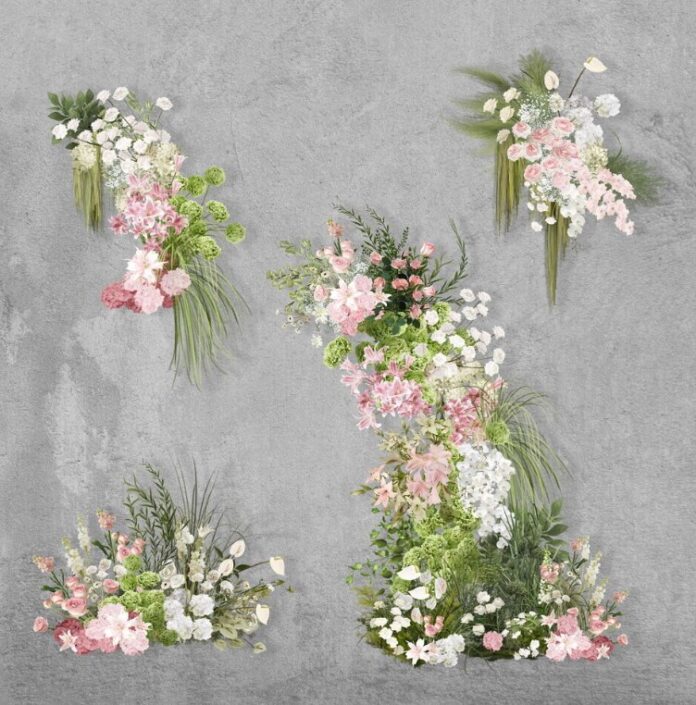 Decor Cưới 16 hoa trang trí