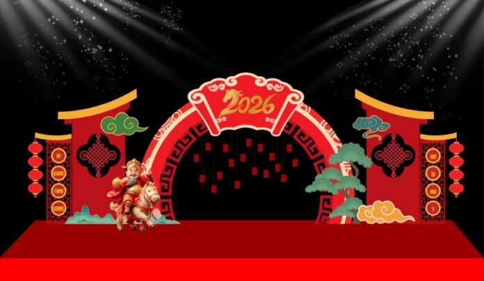 Decor Tết 2026 Đỏ Rực Rỡ